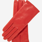FC04 (red) - Women's Italian Cashmere Lined Leather Gloves - Leather Gloves Online - Luxury Leather Gloves - 2
