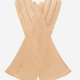 FS01W4 (rosewater) - Italian "4 Button Length" Silk Lined Leather Gloves