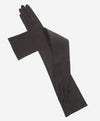 FS15W16SUEDE (black) - Italian Silk Lined Suede Opera Gloves - 16-Button Length - Leather Gloves Online - Luxury Leather Gloves - 1