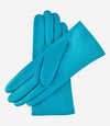 Isabella (aqua) - Italian lambskin leather gloves with cashmere lining