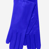 Isabella (rylblue) - Italian lambskin leather gloves with cashmere lining