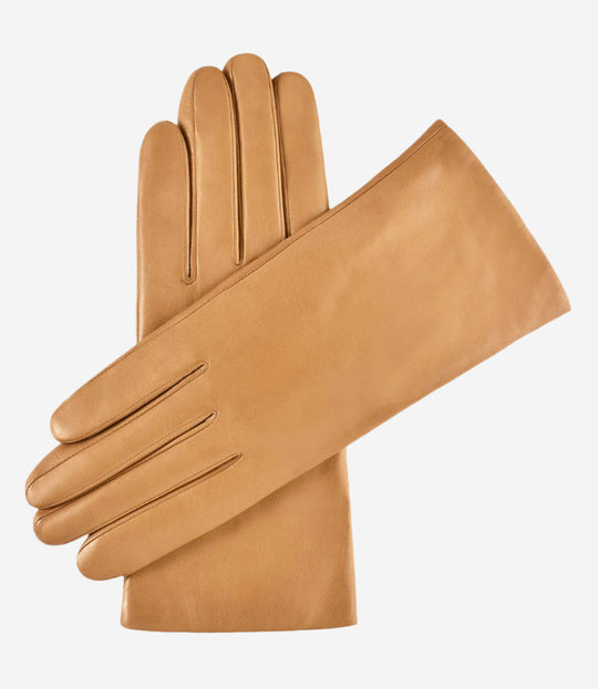 Isabella (vac) - Italian lambskin leather gloves with cashmere lining