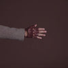Giuseppe (brown) - Italian lambskin fingerless leather driving gloves