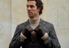 Giovanni (brown) - Classic Italian lambskin leather gloves with cashmere lining & touchscreen feature