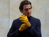 Leonardo (yellow) - Italian driving gloves made of American deerskin leather