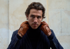 Leonardo (brown) - Italian driving gloves made of American deerskin leather