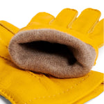 Alpo Guanti Women's Italian Super Soft Deerskin Gloves Lined in Pure Silk –