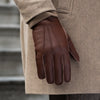 Diego - Italian gloves made of American deerskin leather with rabbit fur lining - Leather Gloves Online - Luxury Leather Gloves - 10