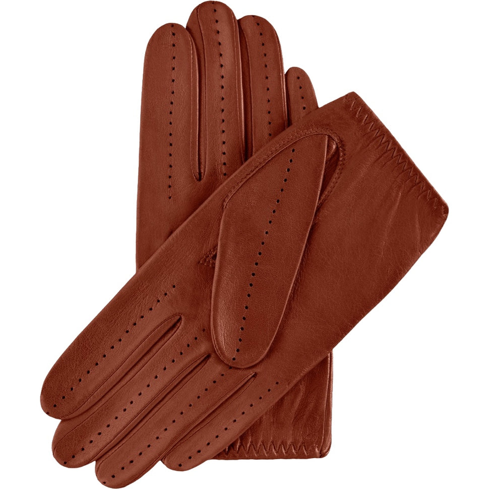 Women's Leather Driving Gloves Cognac - Handmade in Italy  – Premium Leather Gloves – Leather Gloves Online® -  2