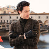 Alonzo (black) - Italian lambskin leather gloves with cashmere lining & touchscreen feature - Leather Gloves Online - Luxury Leather Gloves - 8