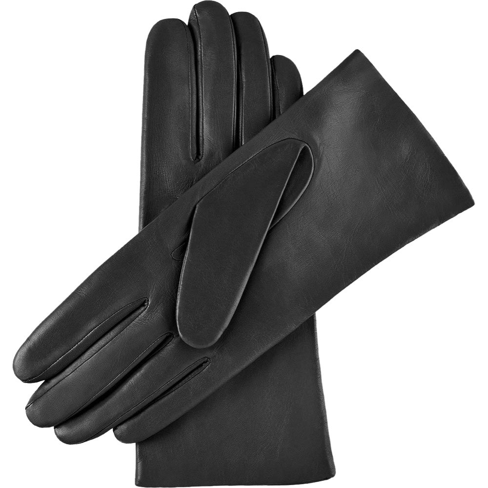 Leather Gloves Black Cashmere Lined - Handmade in Italy – Premium Leather Gloves – Leather Gloves Online® -  2