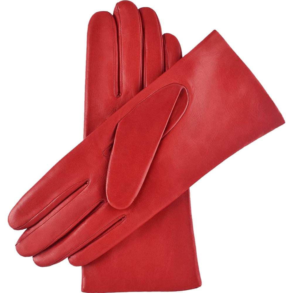 Leather Gloves Cashmere Lined Red - Handmade in Italy – Premium Leather Gloves – Leather Gloves Online® -  2