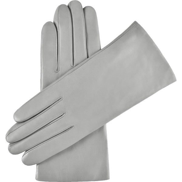 Womens gray store leather gloves