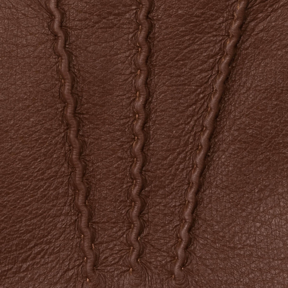 Deerskin Leather Gloves Men Brown - Handmade in Italy – Premium Leather Gloves – Leather Gloves Online® -  5