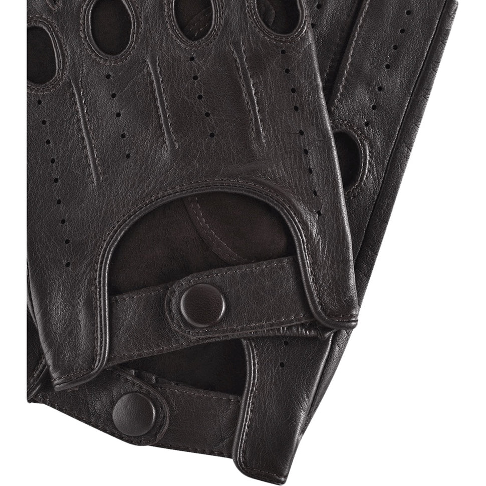 Classic Black Driving Gloves - Handmade in Italy – Premium Leather Gloves – Leather Gloves Online® -  3