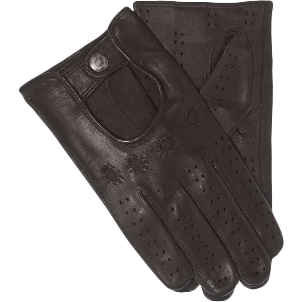 Brown Driving Gloves - Touchscreen  - Handmade in Italy – Premium Leather Gloves – Leather Gloves Online® -  1